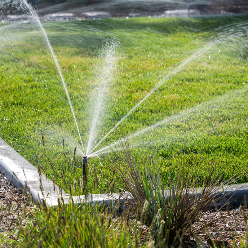 工廠廠區(qū)草坪綠化景觀自動(dòng)灌溉工程